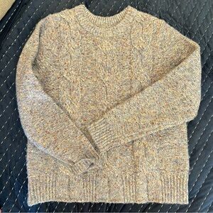 a new day Women's Multicolor Cable Knit Sweater